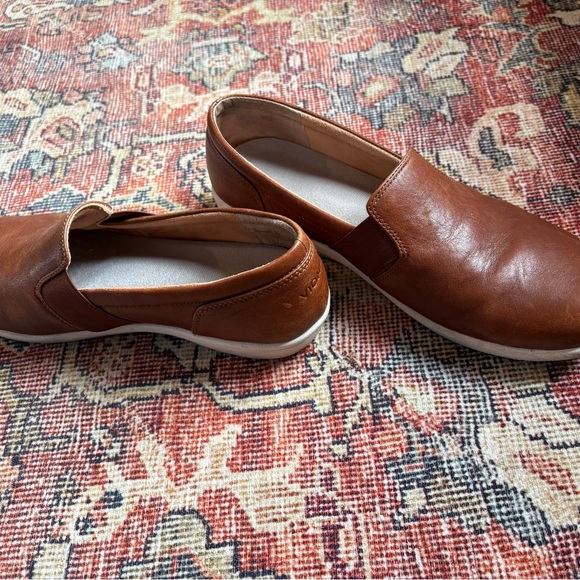 Vionic Brown Leather Slip-On Loafers - Picture 7 of 9